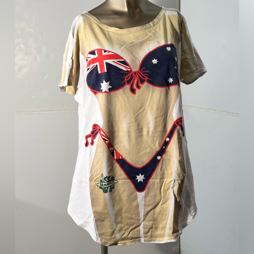 Australian bikini, beach, cover-up, size XL